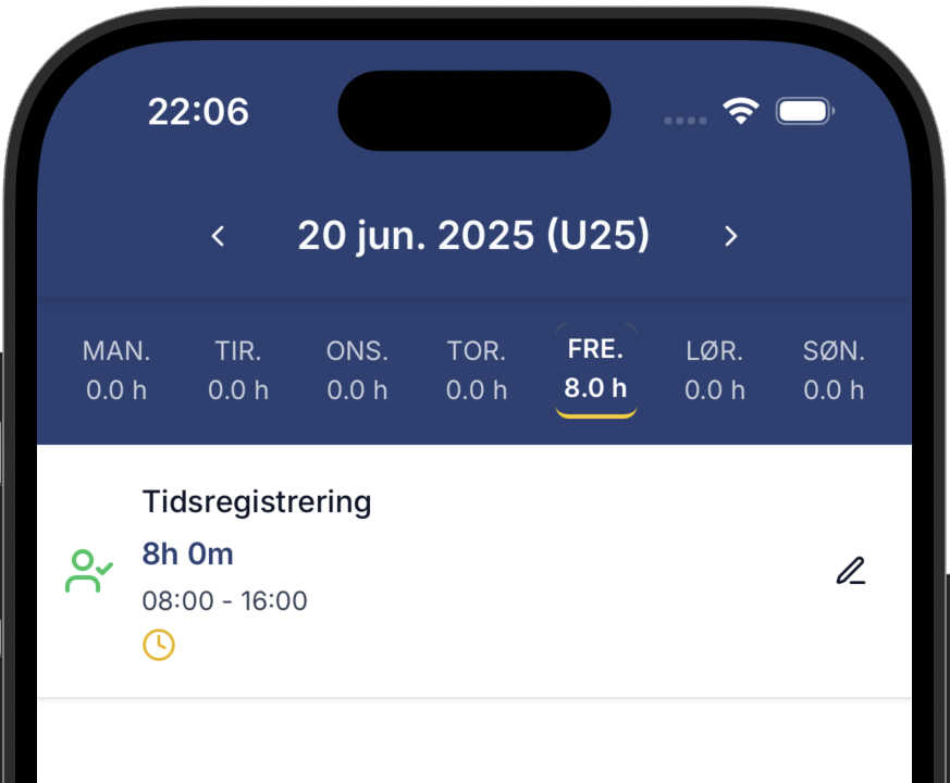 EasyHours Time Tracking App
